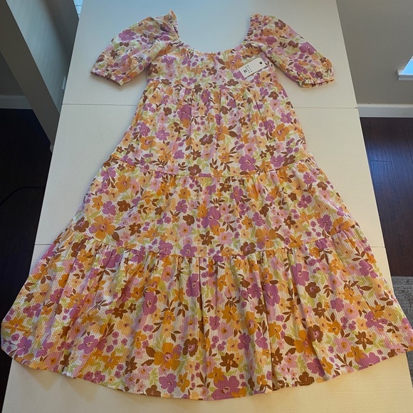 Billabong Endless Shore Floral Maxi Dress Size Medium - Picture 3 of 16